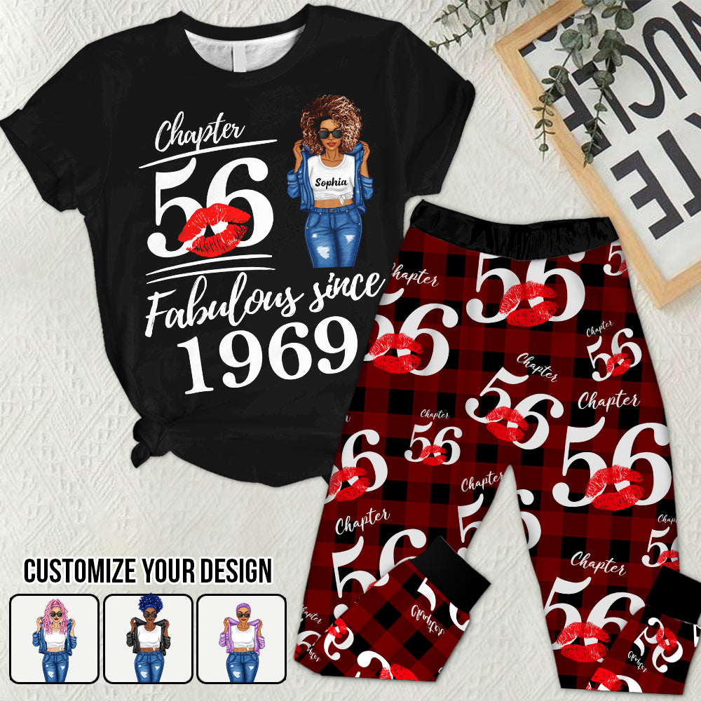 Premium Pajamas Set - Gift Ideas For 56th Birthday, 1969 Birthday Gifts Ideas, Gift Ideas 56th Birthday Woman - HCT