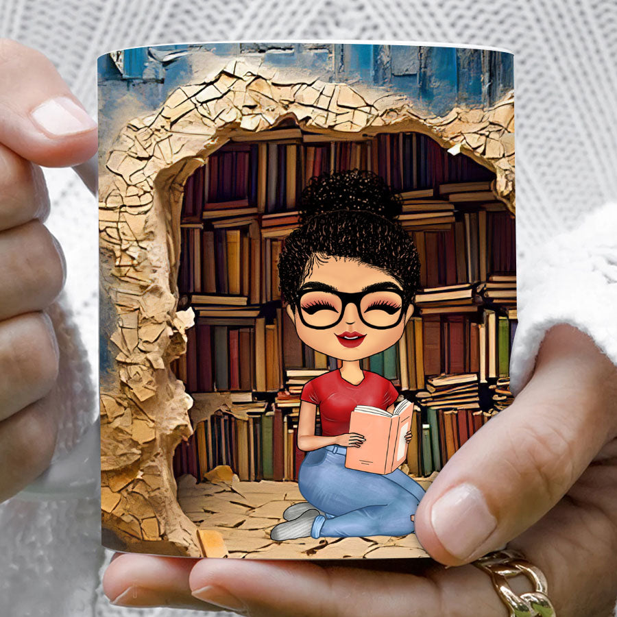 Personalized Mug For Book Lovers, Reading Gifts For Women