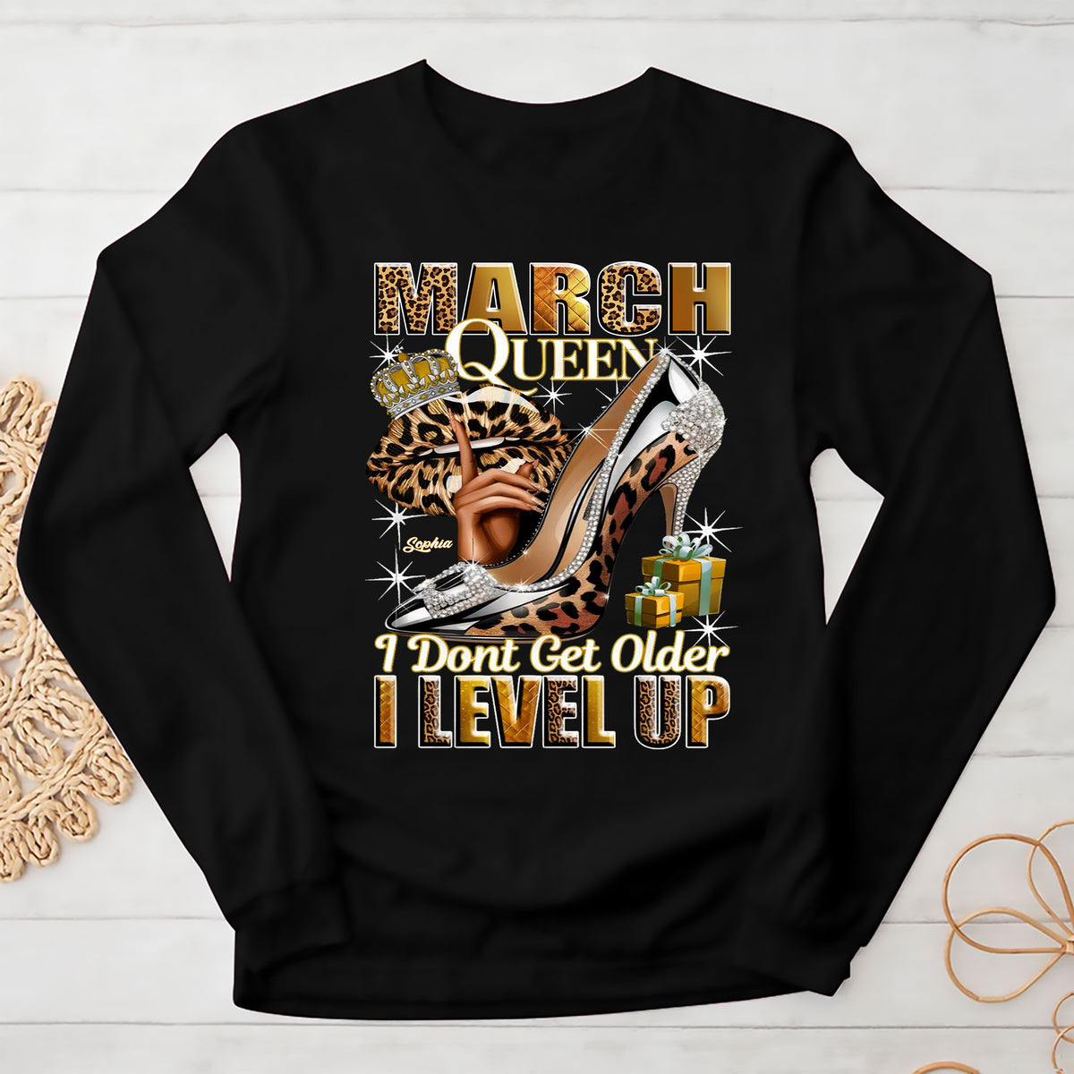 March Birthday Shirt, Custom Birthday Shirt, Queens Born In March, March Birthday Gifts, March shirts for Woman-YPT-ALK