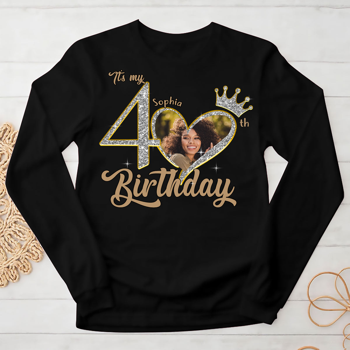 40th Birthday Shirts, Custom Birthday Shirts, Turning 40 Shirt, Gifts For Women Turning 40, 40 And Fabulous Shirt, 1985 Shirt, 40th Birthday Shirts For Her - YPT-ALK