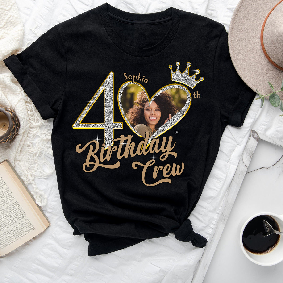 40th Birthday Shirts, Custom Birthday Shirts, Turning 40 Shirt, Gifts For Women Turning 40, 40 And Fabulous Shirt, 1985 Shirt, 40th Birthday Shirts For Her - YPT-ALK
