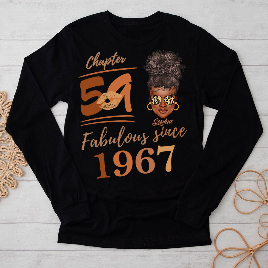 Chapter 59, Fabulous Since 1967 59th Birthday Unique T Shirt For Woman, Her Gifts For 59 Years Old , Turning 59 Birthday Cotton Shirt TLQ