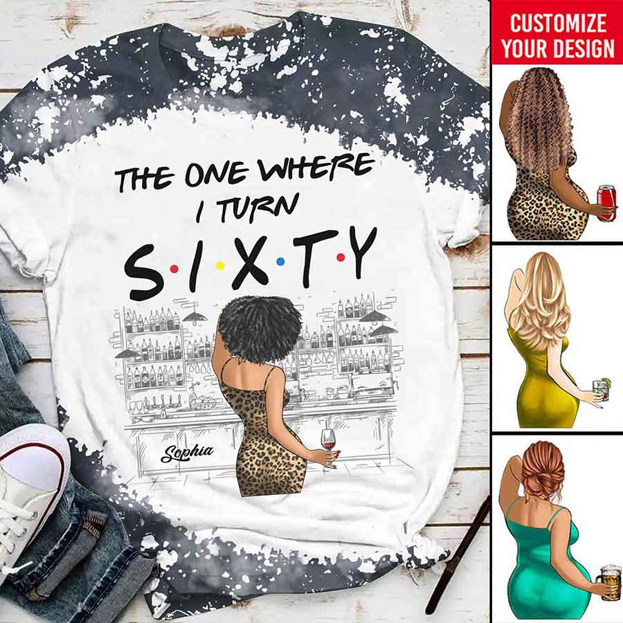 60th Birthday Shirts, Custom Birthday Shirts, Turning 60 Shirt, Gifts For Women Turning 60, 60th Birthday Shirts For Her-YPT-HCT