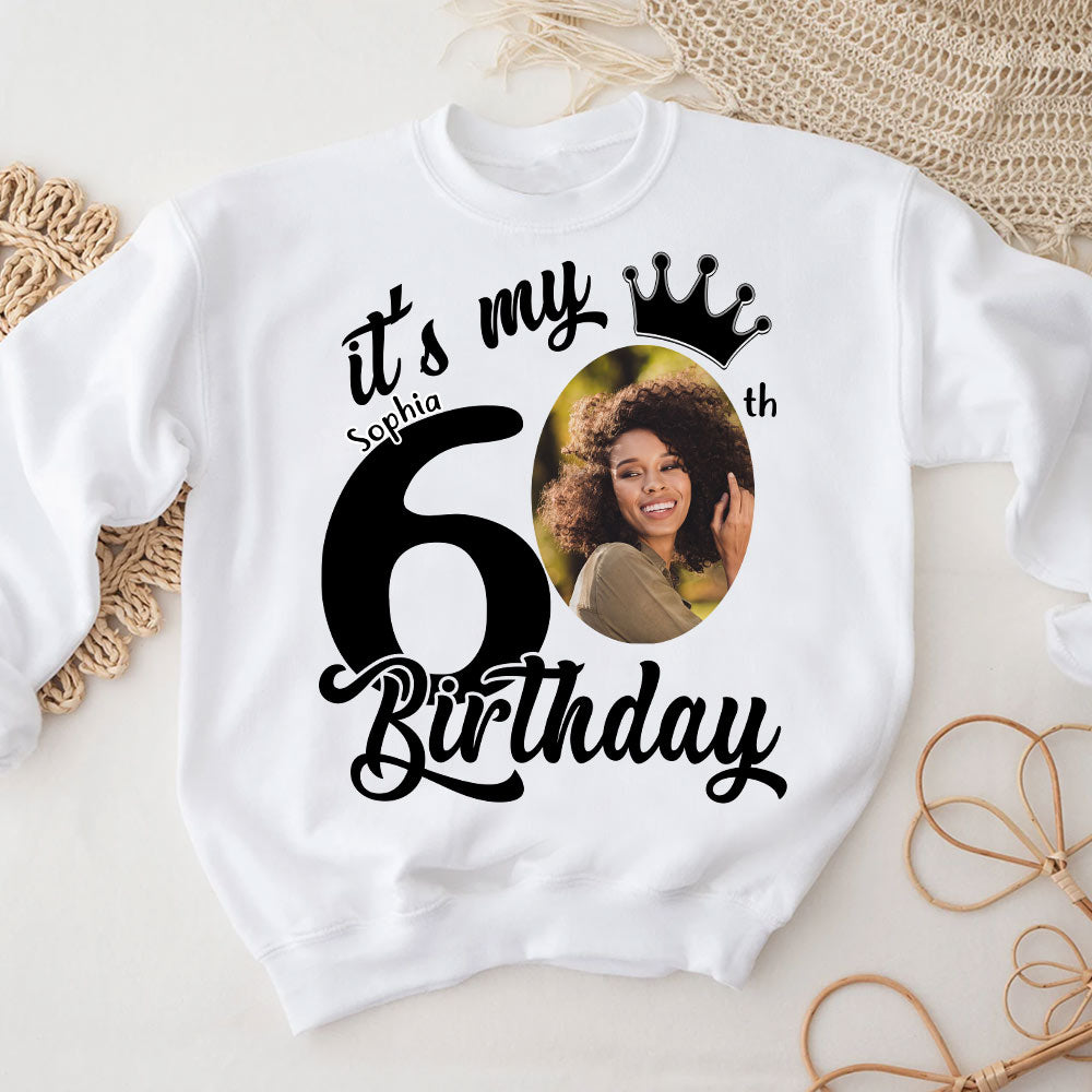 60th Birthday Shirts, Custom Birthday Shirts, Turning 60 Shirt, Gifts For Women Turning 60, 60th Birthday Shirts For Her-YPT-HCT
