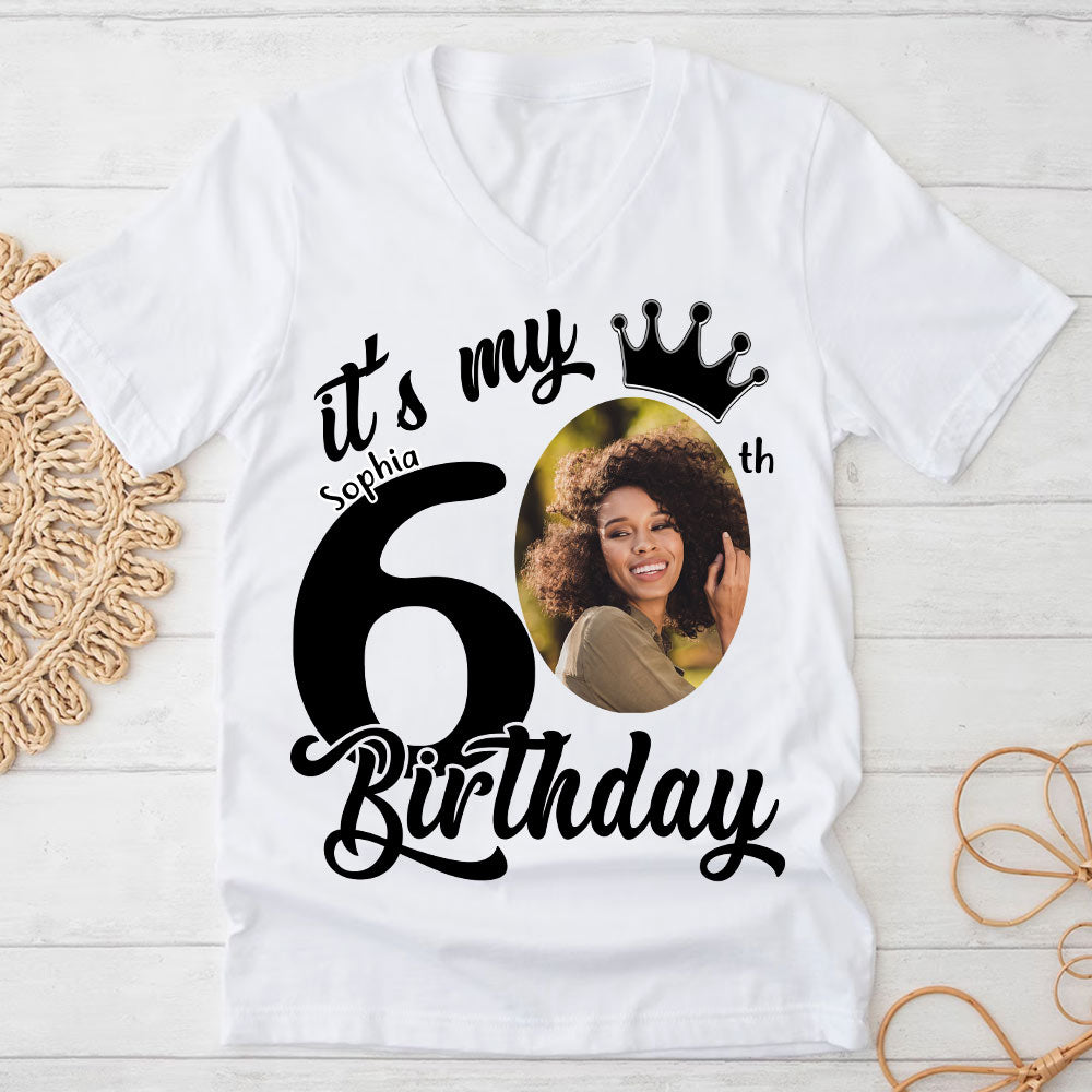 60th Birthday Shirts, Custom Birthday Shirts, Turning 60 Shirt, Gifts For Women Turning 60, 60th Birthday Shirts For Her-YPT-HCT