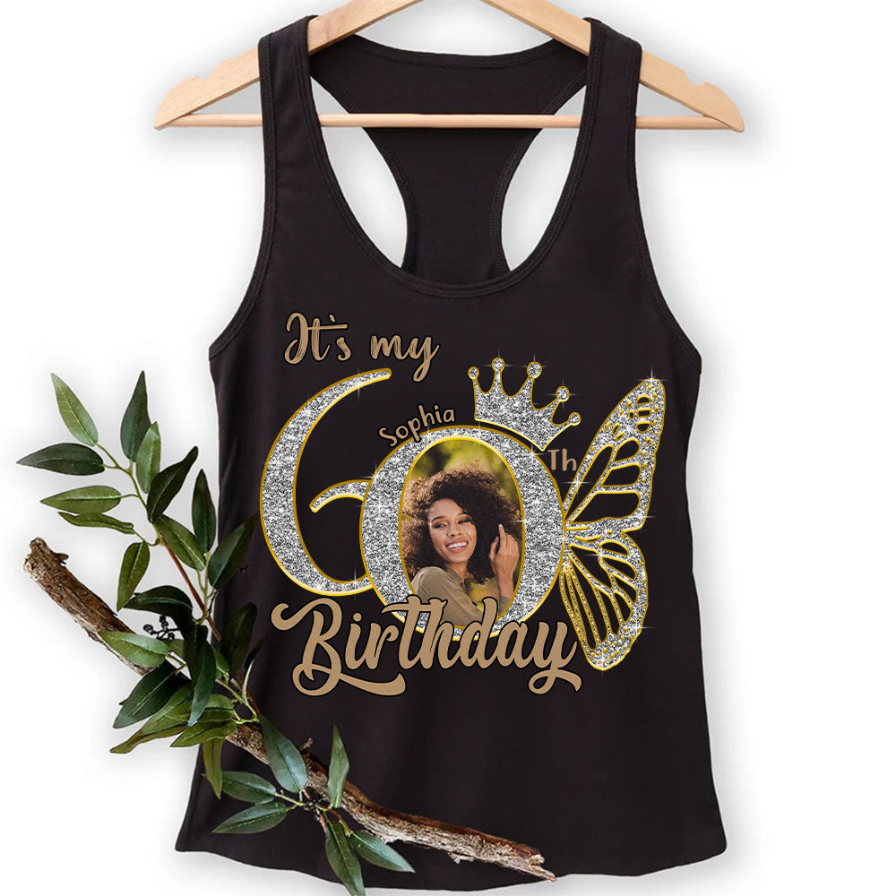 60th Birthday Shirts, Custom Photo Birthday Shirts, Turning 60 Shirt, Gifts For Women Turning 60, 60 And Fabulous Shirt, 60th Birthday Shirts For Her - YPT-HCT