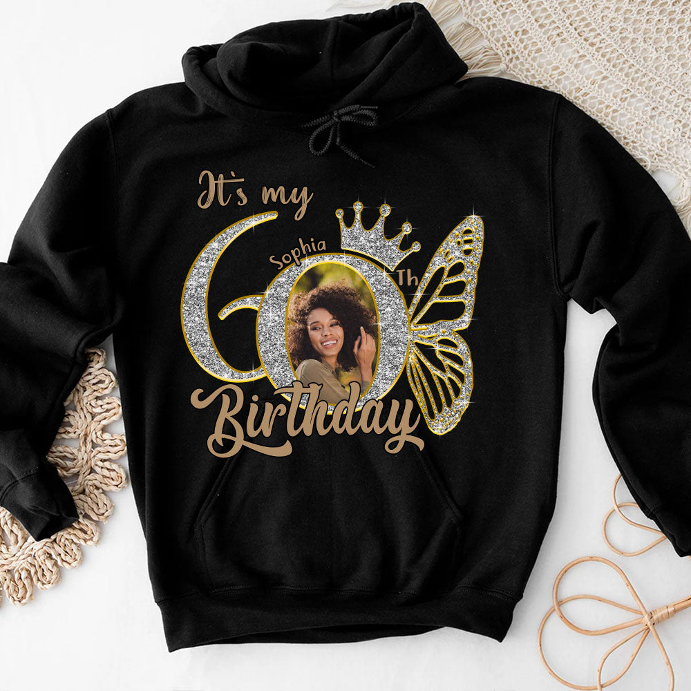 60th Birthday Shirts, Custom Photo Birthday Shirts, Turning 60 Shirt, Gifts For Women Turning 60, 60 And Fabulous Shirt, 60th Birthday Shirts For Her - YPT-HCT