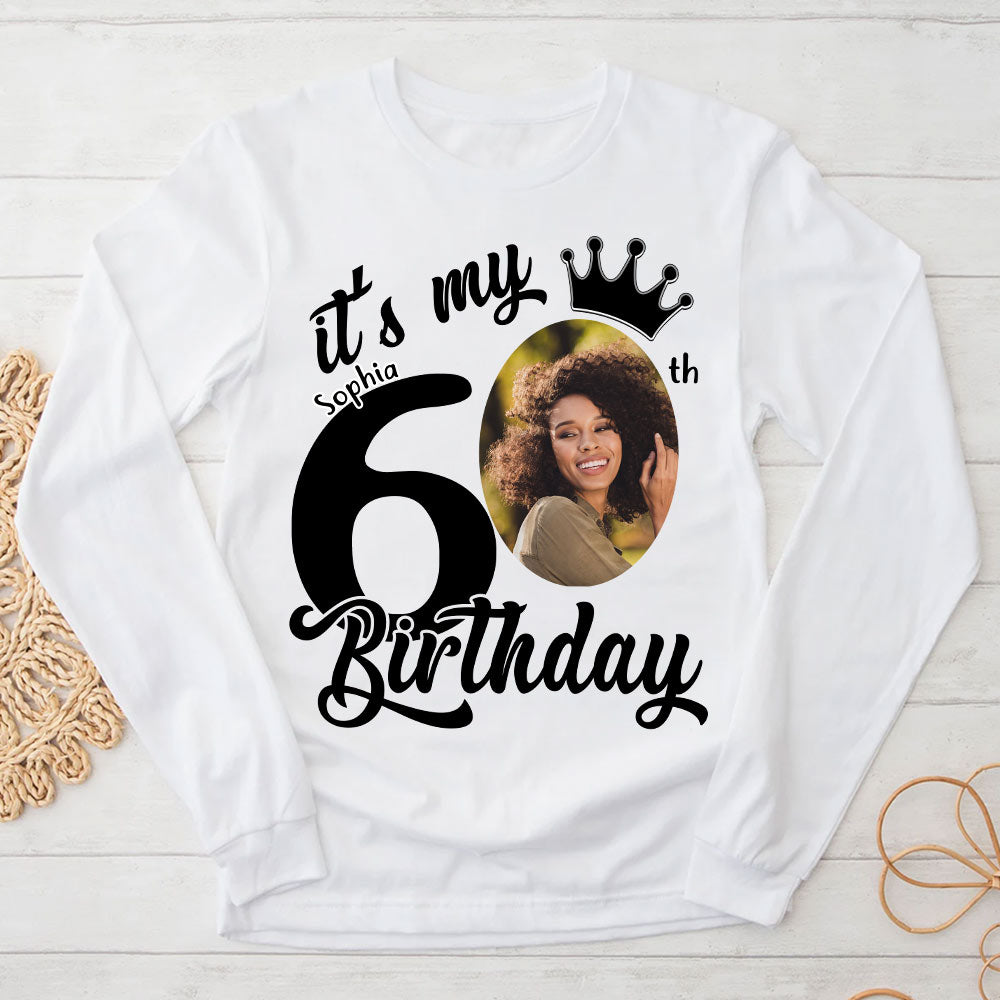 60th Birthday Shirts, Custom Birthday Shirts, Turning 60 Shirt, Gifts For Women Turning 60, 60th Birthday Shirts For Her-YPT-HCT