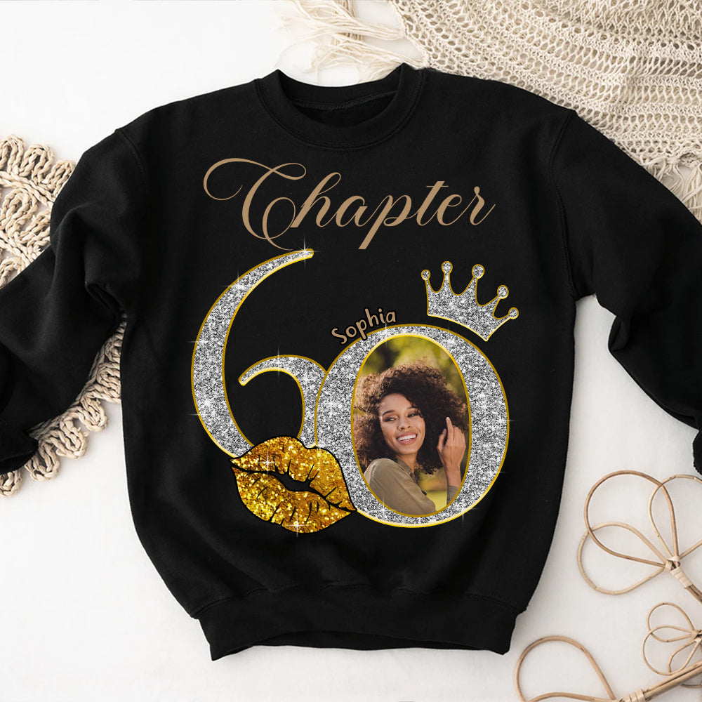 60th Birthday Shirts, Custom Photo Birthday Shirts, Turning 60 Shirt, Gifts For Women Turning 60, 60 And Fabulous Shirt, 60th Birthday Shirts For Her - YPT-HCT