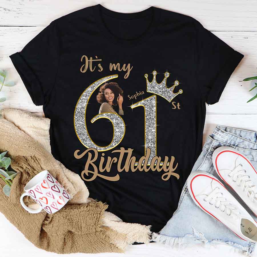 61st Birthday Shirts, Custom Birthday Shirts, Turning 61 Shirt, Gifts For Women Turning 61, 61 And Fabulous Shirt, 1964 Shirt, 61st Birthday Shirts For Her-YPT-HCT
