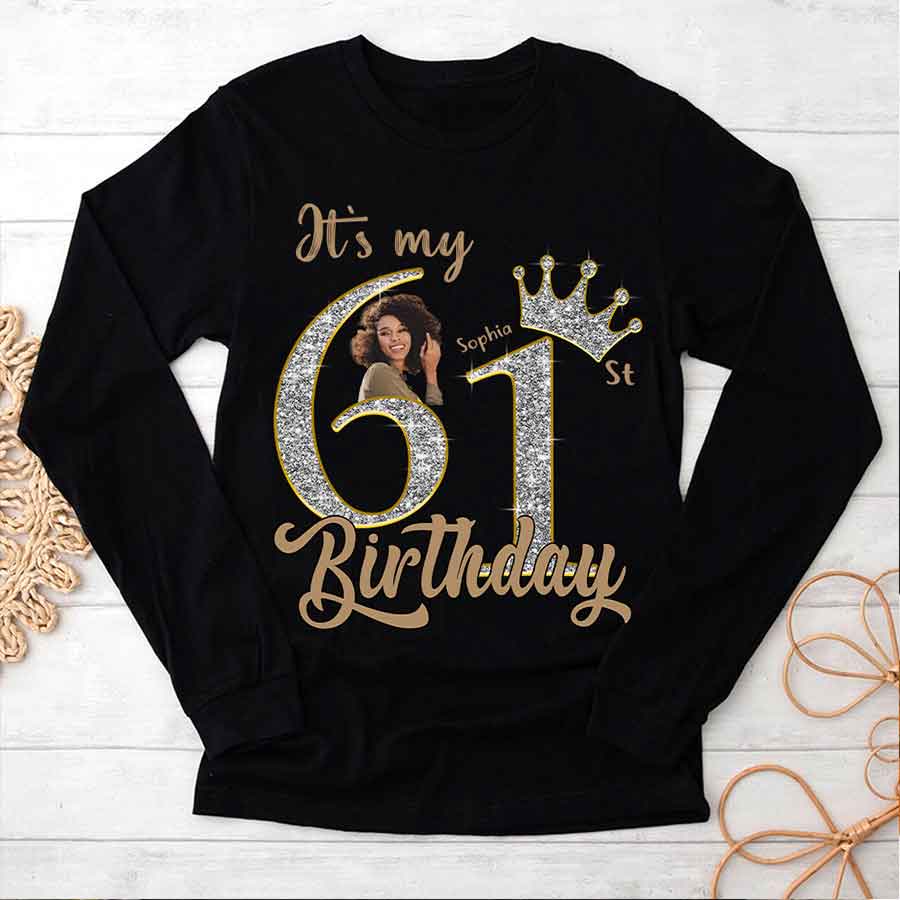 61st Birthday Shirts, Custom Birthday Shirts, Turning 61 Shirt, Gifts For Women Turning 61, 61 And Fabulous Shirt, 1964 Shirt, 61st Birthday Shirts For Her-YPT-HCT