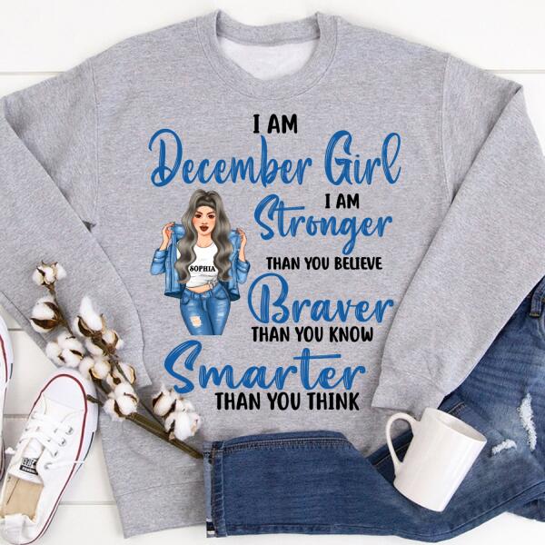 Personalized Birthday T Shirt, December Birthday Shirt, December Birthday Gifts