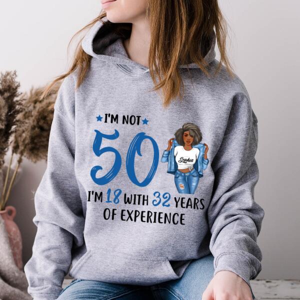 Personalized Birthday T Shirt, Chapter 50, Fabulous Since 1971 50th Birthday Unique T Shirt For Woman, Her Gifts For 50 Years Old , Turning 50 Birthday Cotton Shirt