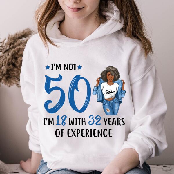 Personalized Birthday T Shirt, Chapter 50, Fabulous Since 1971 50th Birthday Unique T Shirt For Woman, Her Gifts For 50 Years Old , Turning 50 Birthday Cotton Shirt