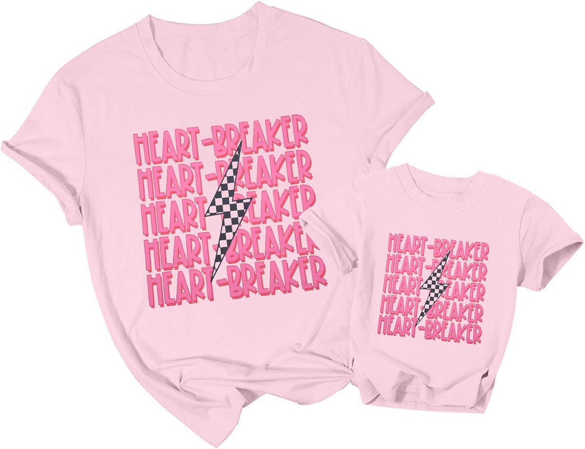 Mommy and Me Valentines Outfits: Boys Girls Toddler T-Shirt Valentines Shirts Cute Kid Gifts Tee Matching Tee Tops