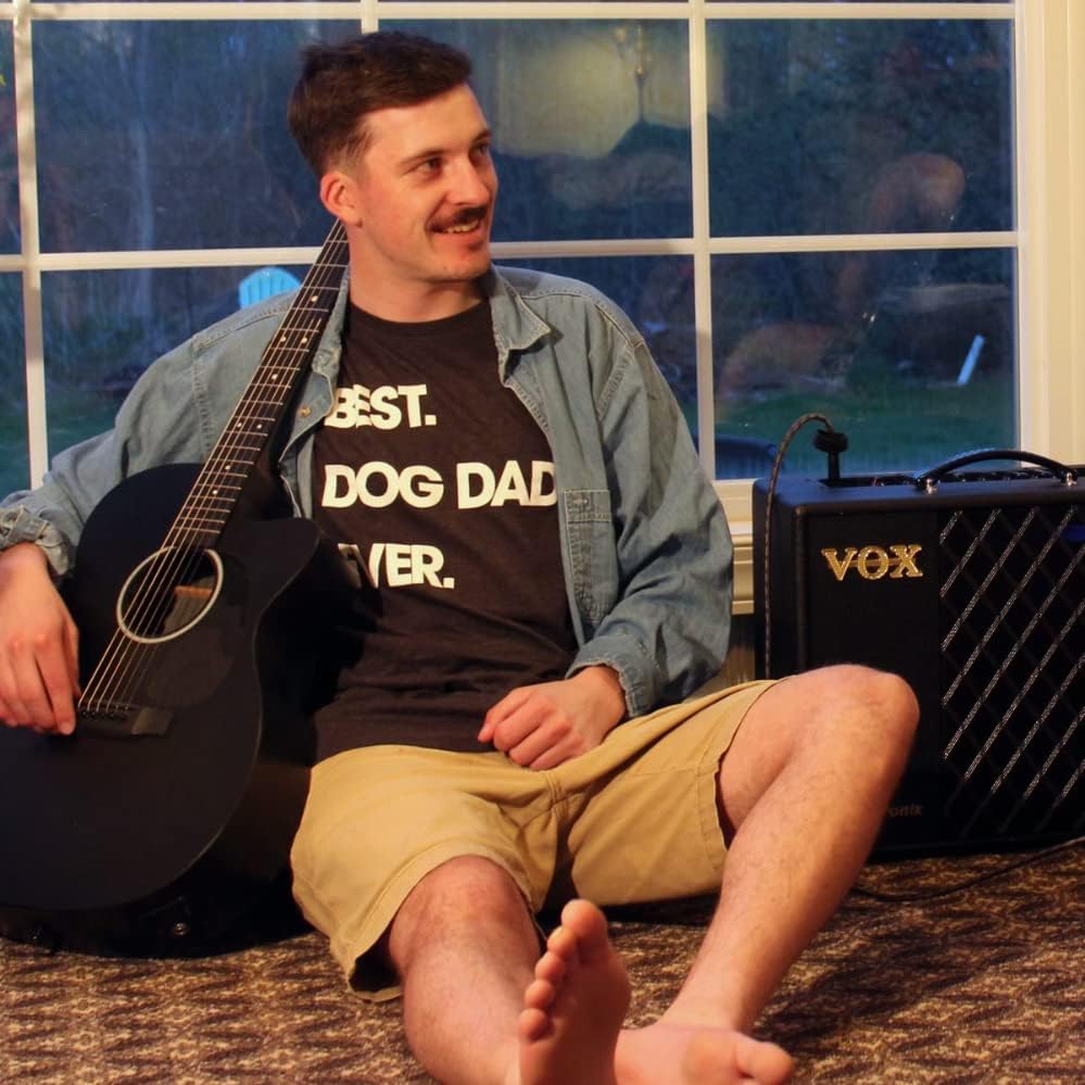 Mens Best Cat Dad Ever T Shirt Funny Fathers Day Kitty Sarcastic Saying Novelty