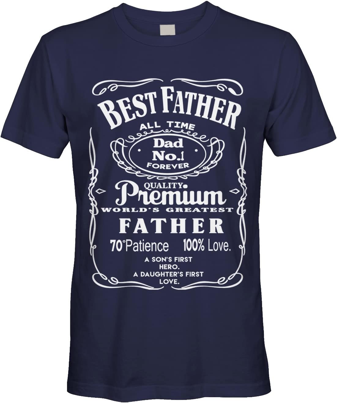 Men&#39;s Best Father Premium Dad World&#39;s Greatest No.1