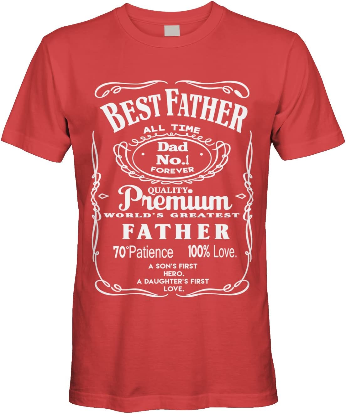 Men&#39;s Best Father Premium Dad World&#39;s Greatest No.1