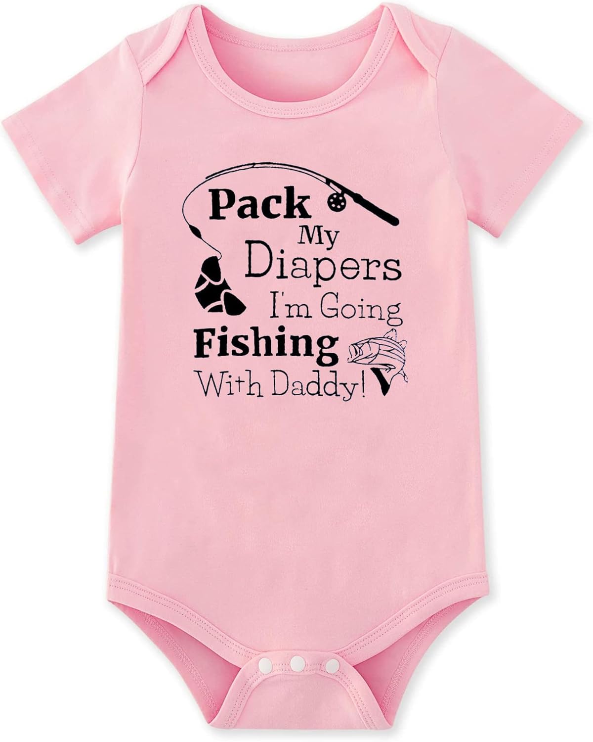 UNICOMIDEA Baby Boys Girls Romper Letter Printed Newborn Outfit Short Sleeve Bodysuits 0-12 Months