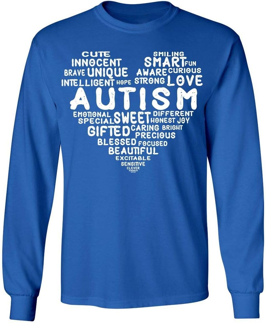 Kropsis Heart Love Sweet Smart Honest Autism Awareness