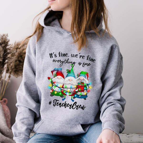 Personalized teacher shirts, Teachers shirt, Teacher christmas shirts, Gnome christmas shirt, Best Christmas Gifts 2021