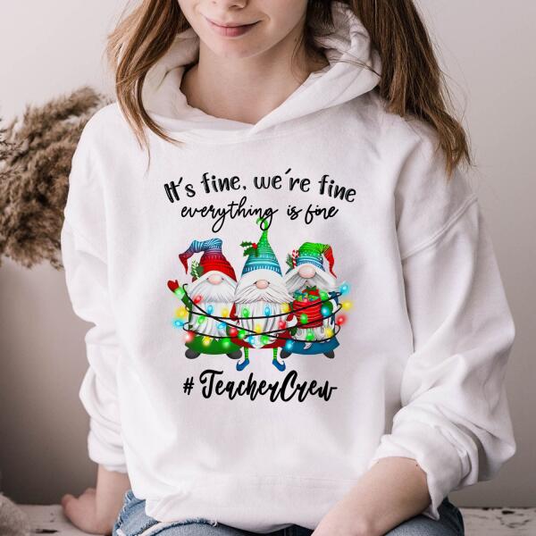 Personalized teacher shirts, Teachers shirt, Teacher christmas shirts, Gnome christmas shirt, Best Christmas Gifts 2021