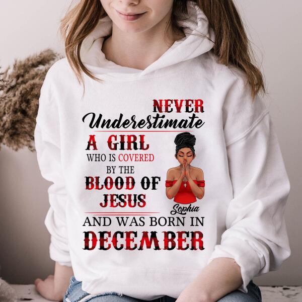 December Birthday Shirt, Custom Birthday Shirt, Queens Born In December, December Birthday Gifts, December Birthday Gifts, Christian shirts for women