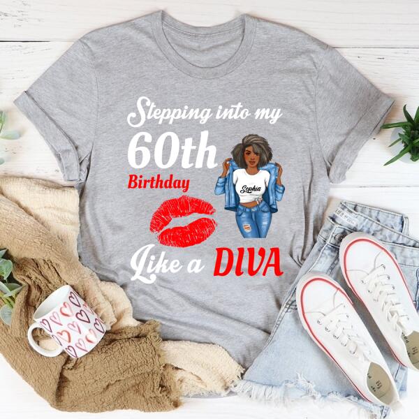 Custom birthday shirts, Chapter 60, Fabulous Since 1962 60th Birthday Unique T Shirt For Woman, Her Gifts For 60 Years Old, Turning 60 Birthday Cotton Shirt