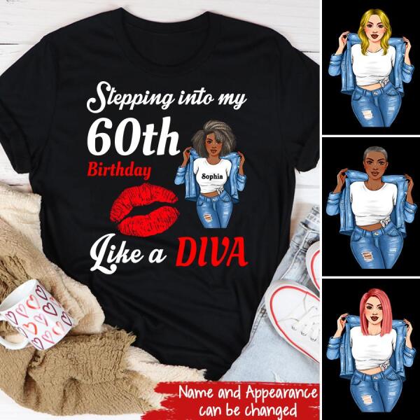 Custom birthday shirts, Chapter 60, Fabulous Since 1962 60th Birthday Unique T Shirt For Woman, Her Gifts For 60 Years Old, Turning 60 Birthday Cotton Shirt