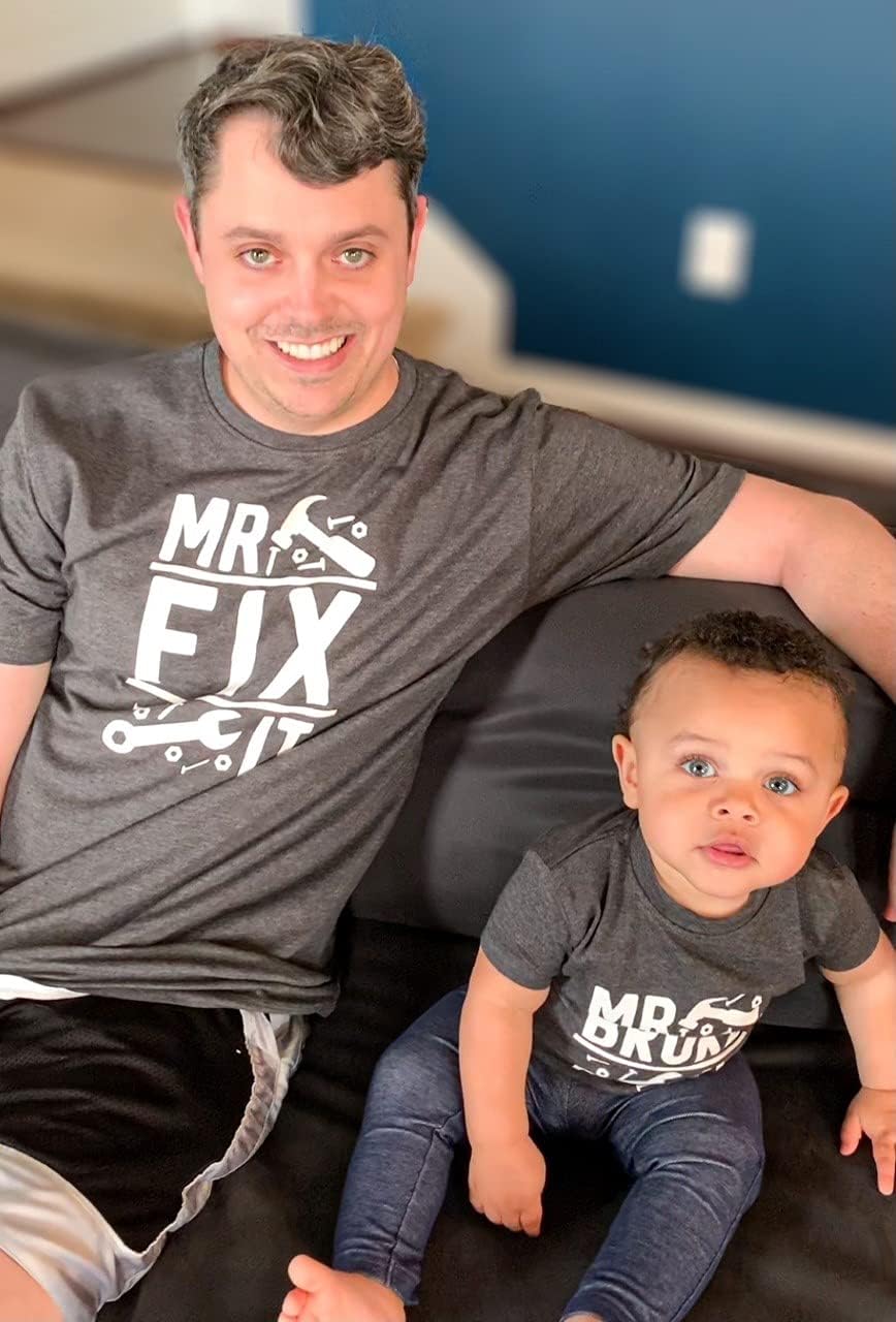 Unique Baby Fathers Day Best Dad Ever Shirt