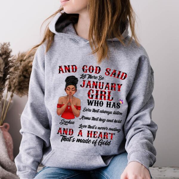 January Birthday Shirt, Custom Birthday Shirt, Queens Born In January, January Birthday Gifts, January Birthday Gifts