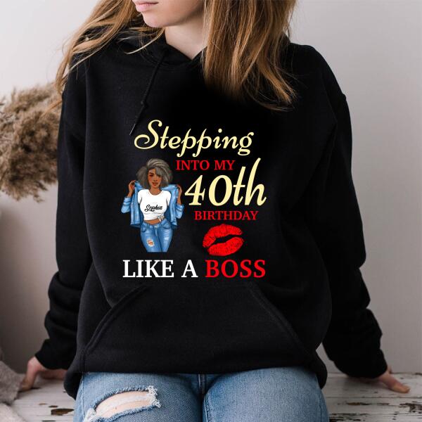 Custom birthday shirts, Chapter 40, Fabulous Since 1982 40th Birthday Unique T Shirt For Woman, Her Gifts For 40 Years Old, Turning 40 Birthday Cotton Shirt