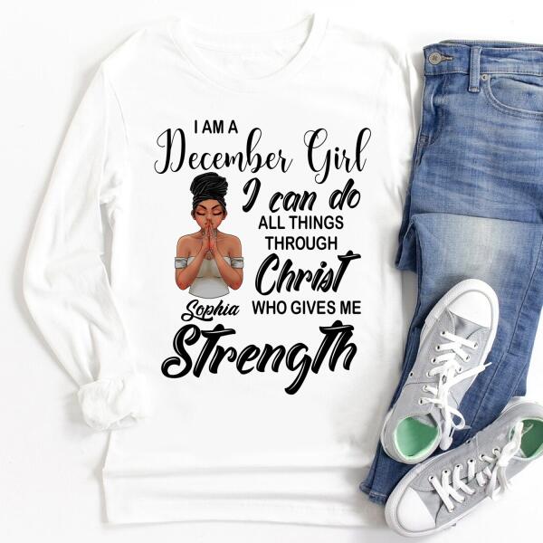 December Birthday Shirt, Custom Birthday Shirt, Queens Born In December, December Birthday Gifts, December Birthday Gifts