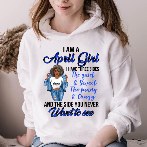April Birthday Shirt, Custom Birthday Shirt, Queens Born In April, April Birthday Gifts, April Birthday Gifts