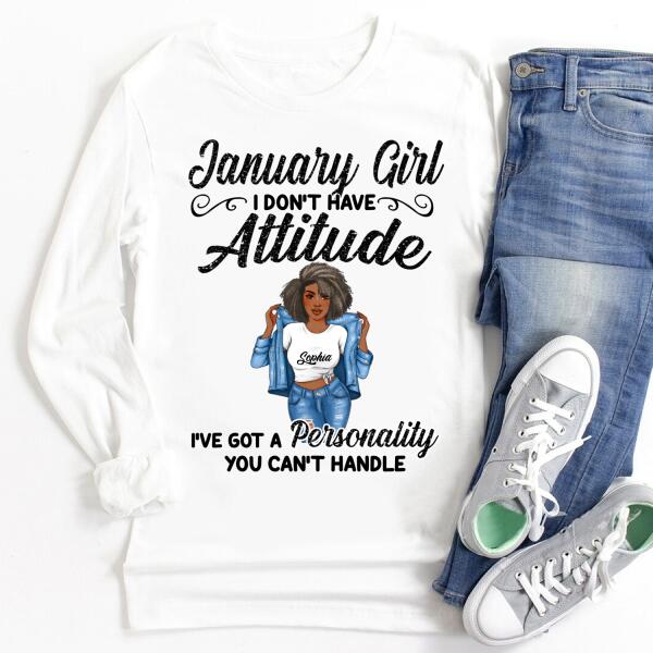 January Birthday Shirt, Custom Birthday Shirt, Queens Born In January, January Birthday Gifts, January Birthday Gifts