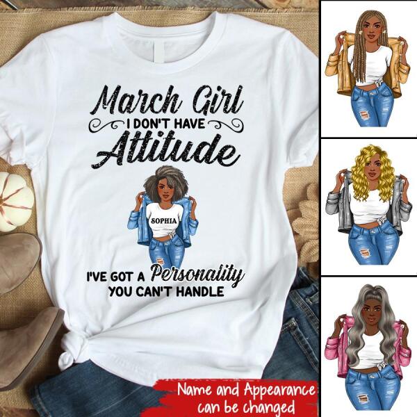 March Birthday Shirt, Custom Birthday Shirt, Queens Born In March, March Birthday Gifts, March Birthday Gifts