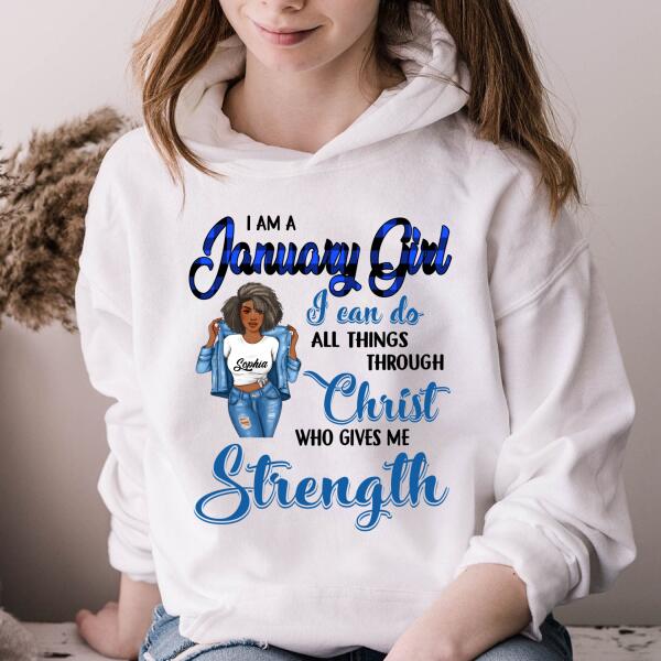 January Birthday Shirt, Custom Birthday Shirt, Queens Born In January, January Birthday Gifts, January Birthday Gifts