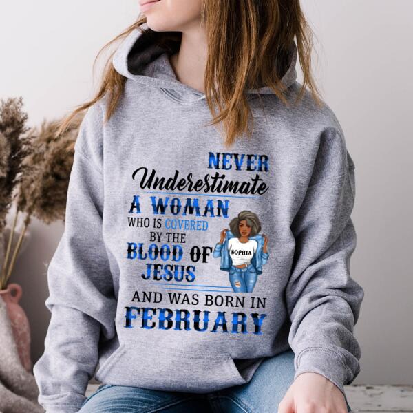 February Birthday Shirt, Custom Birthday Shirt, Queens Born In February, February Birthday Gifts, February Birthday Gifts