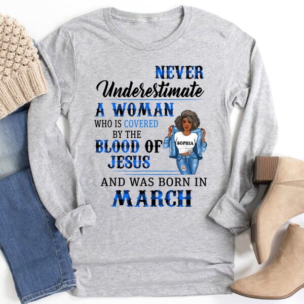 March Birthday Shirt, Custom Birthday Shirt, Queens Born In March, March Birthday Gifts, March Birthday Gifts