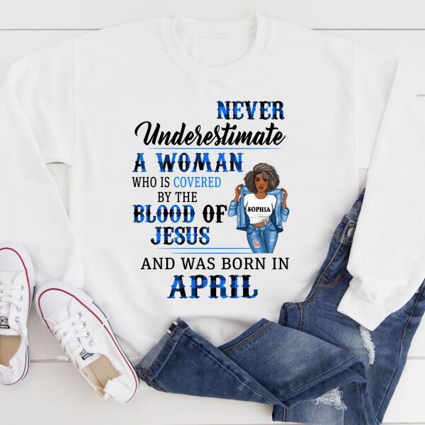 April Birthday Shirt, Custom Birthday Shirt, Queens Born In April, April Birthday Gifts, April Birthday Gifts