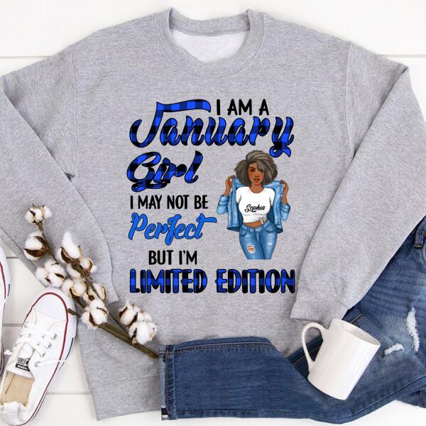 January Birthday Shirt, Custom Birthday Shirt, Queens Born In January, January Birthday Gifts, January Birthday Gifts