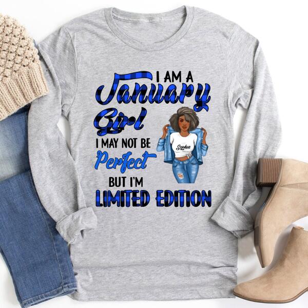 January Birthday Shirt, Custom Birthday Shirt, Queens Born In January, January Birthday Gifts, January Birthday Gifts