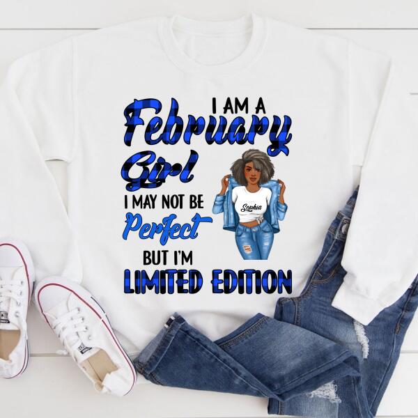 February Birthday Shirt, Custom Birthday Shirt, Queens Born In February, February Birthday Gifts, February Birthday Gifts