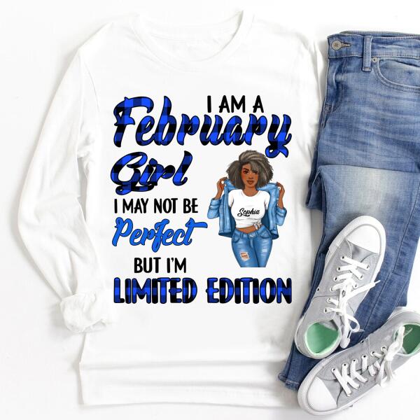 February Birthday Shirt, Custom Birthday Shirt, Queens Born In February, February Birthday Gifts, February Birthday Gifts