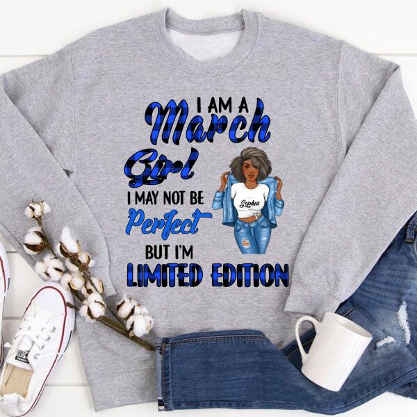 March Birthday Shirt, Custom Birthday Shirt, Queens Born In March, March Birthday Gifts, March Birthday Gifts