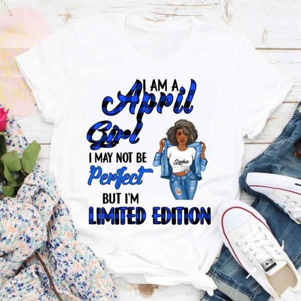 April Birthday Shirt, Custom Birthday Shirt, Queens Born In April, April Birthday Gifts, April Birthday Gifts