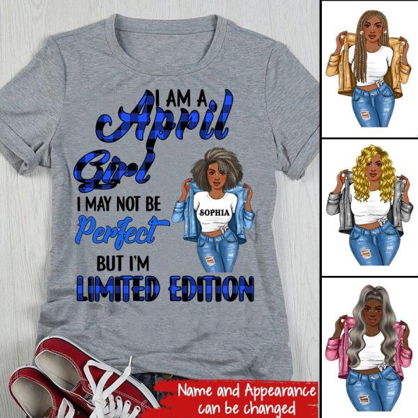 April Birthday Shirt, Custom Birthday Shirt, Queens Born In April, April Birthday Gifts, April Birthday Gifts