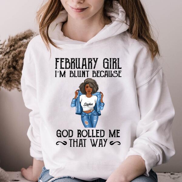 February Birthday Shirt, Custom Birthday Shirt, Queens Born In February, February Birthday Gifts, February Birthday Gifts