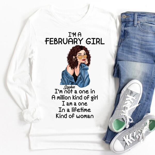 February Birthday Shirt, Custom Birthday Shirt, Queens Born In February, February Birthday Gifts