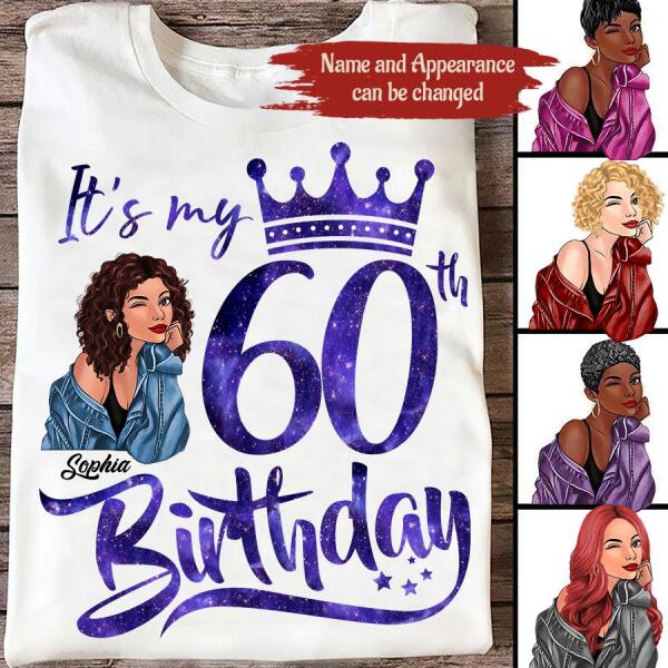 Chapter 60, Fabulous Since 1966 60th Birthday Unique T Shirt For Woman, Custom Birthday Shirt, Her Gifts For 60 Years Old , Turning 60 Birthday Cotton Shirt